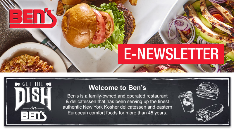 Ben's E-Newsletter