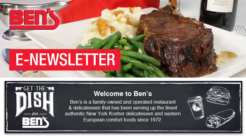 Ben's E-Newsletter