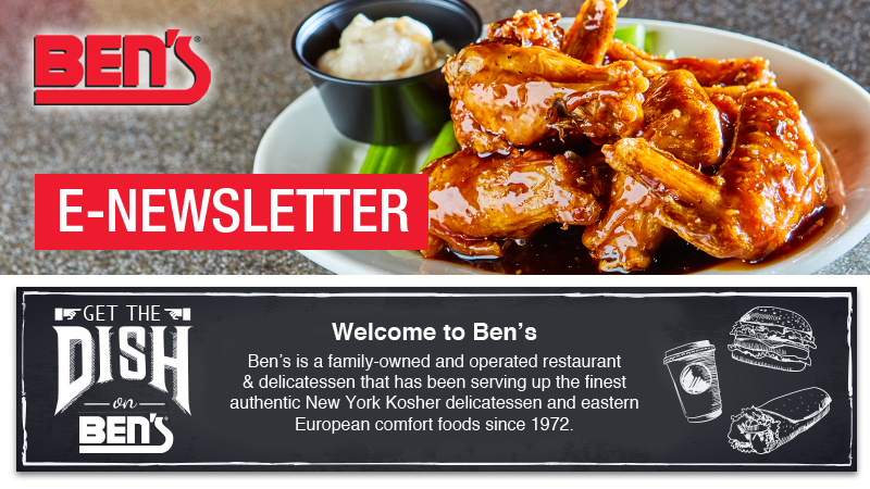 Ben's E-Newsletter