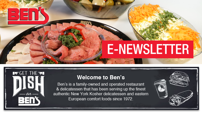 Ben's E-Newsletter