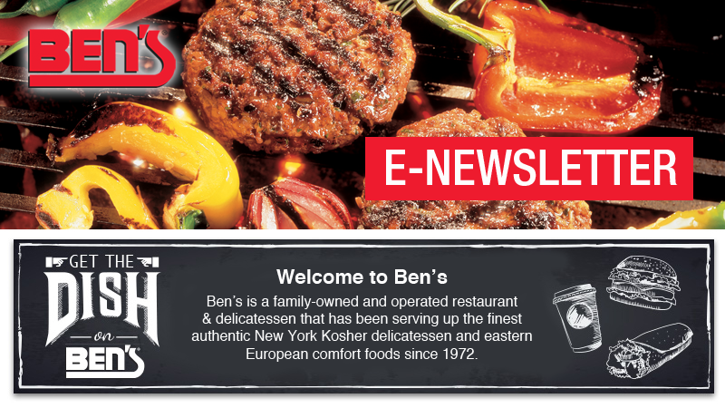 Ben's E-Newsletter