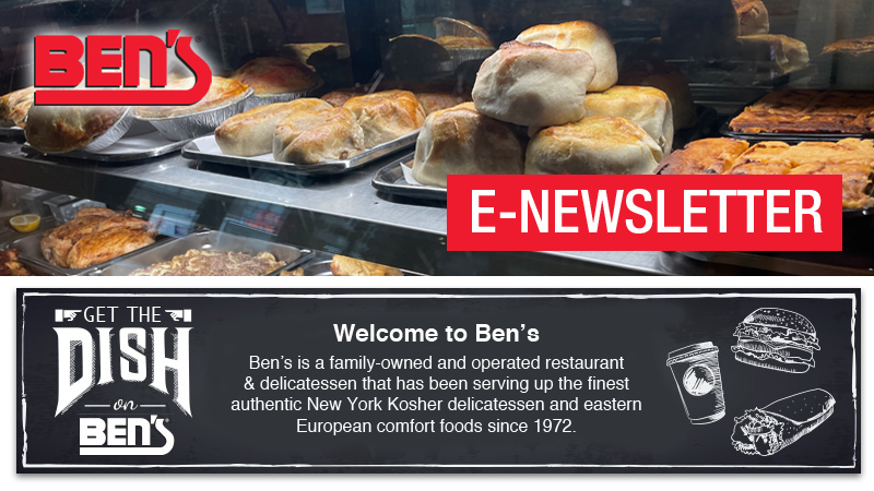 Ben's E-Newsletter