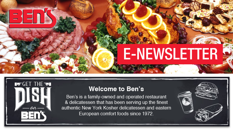 Ben's E-Newsletter