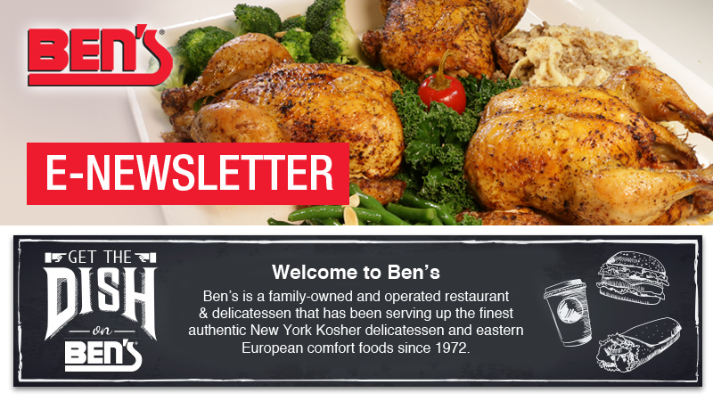 Ben's E-Newsletter