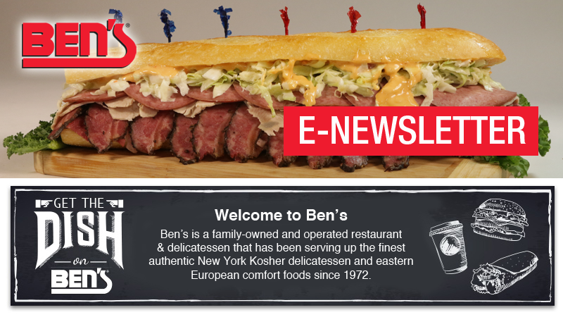 Ben's E-Newsletter