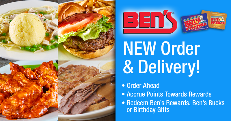 Ben's NEW Order & Delivery