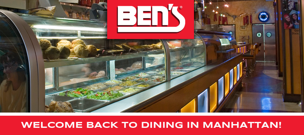 Welcome Back To Sunday Dining at Ben's In Manhattah!