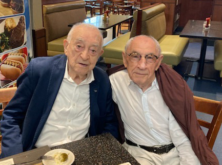 Sam Ron and Jack Wasal, Holocaust survivors, reunited after almost 80 years