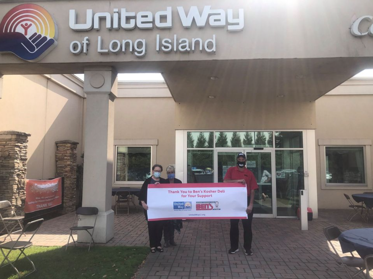 Ben's & United Way Of Long Island... Together We Make A Difference!