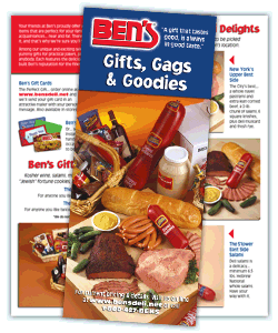 Ben's Gifts, Gags & Goodies Brochure